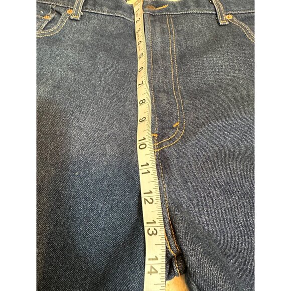 517 Levi Strauss & Co Boot Cut Mens 42x30 Zipper Fly - Picture 8 of 16